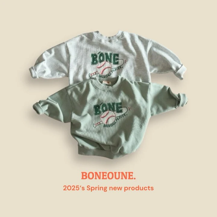 Boneoune - Korean Children Fashion - #childofig - Baseball Sweatshirts