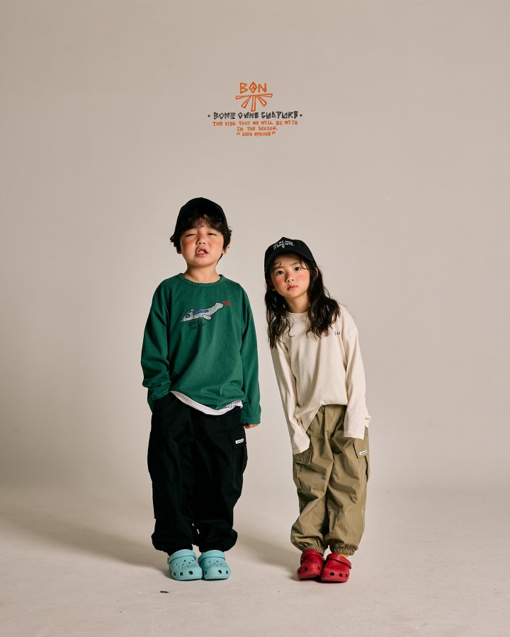 Boneoune - Korean Children Fashion - #childofig - Milk Ribbed Tee - 10