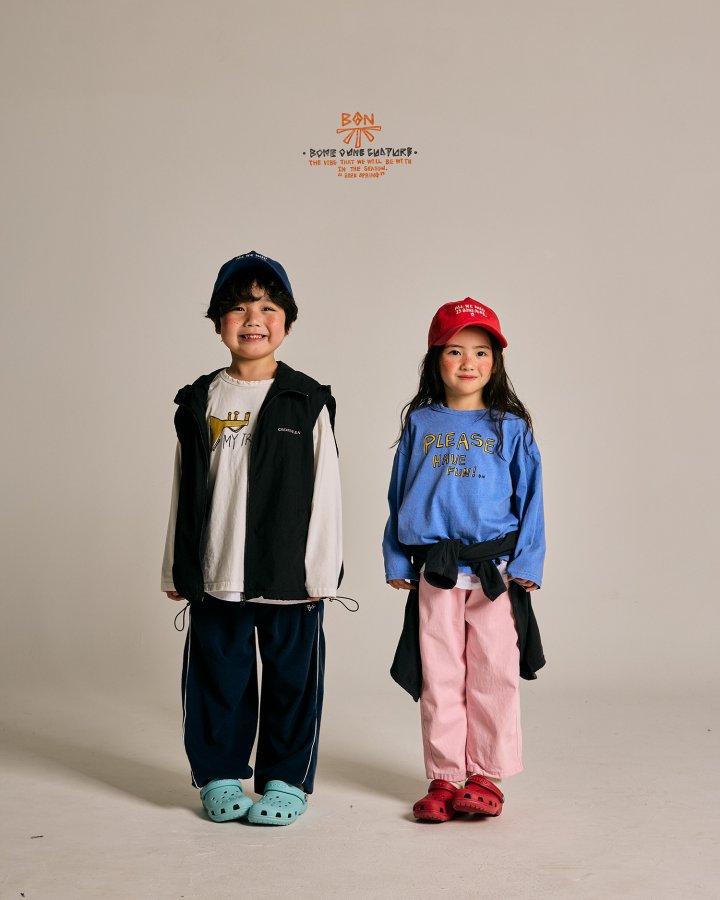 Boneoune - Korean Children Fashion - #childofig - Have Fun Pigment Tee - 9