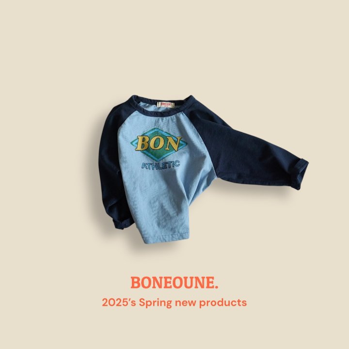 Boneoune - Korean Children Fashion - #childofig - Athletic Raglan Tee - 4