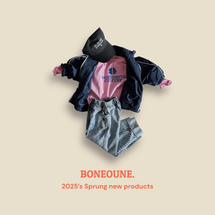 Boneoune - Korean Children Fashion - #childrensboutique - Stone Denim Pants - 9