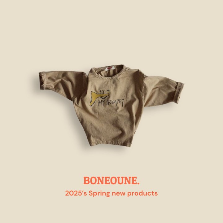 Boneoune - Korean Children Fashion - #childrensboutique - Trumpet Single Tee - 6