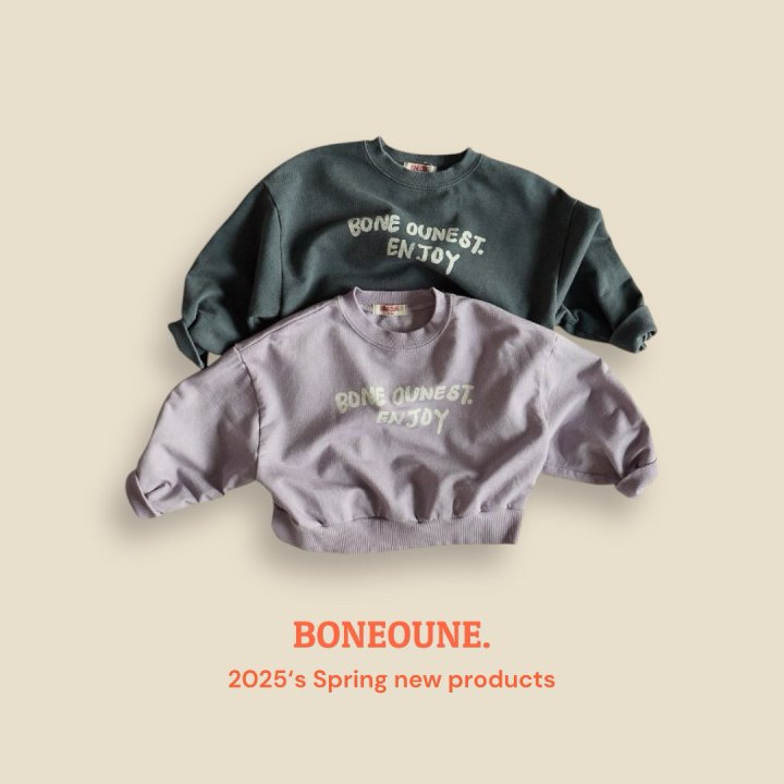 Boneoune - Korean Children Fashion - #childrensboutique - Joy Crop Sweatshirts