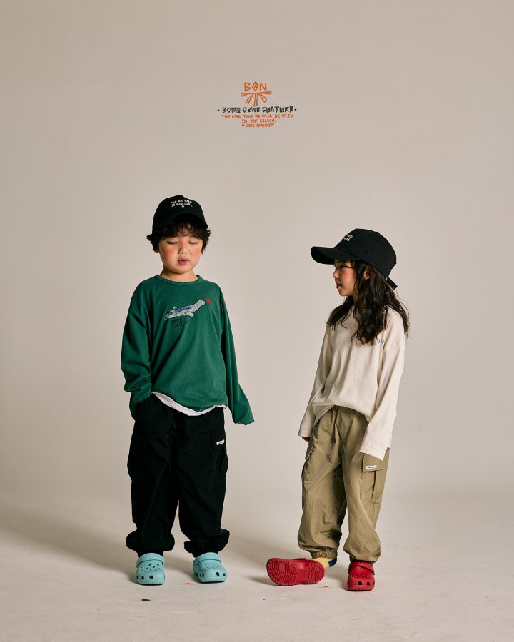 Boneoune - Korean Children Fashion - #childrensboutique - Milk Ribbed Tee - 12