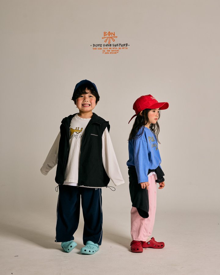 Boneoune - Korean Children Fashion - #childrensboutique - Have Fun Pigment Tee - 11