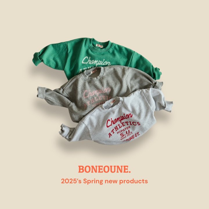 Boneoune - Korean Children Fashion - #childrensboutique - Champion Sweatshirts - 9