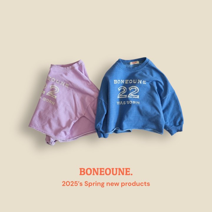 Boneoune - Korean Children Fashion - #childrensboutique - Two-Two Pigment Crop Sweatshirts