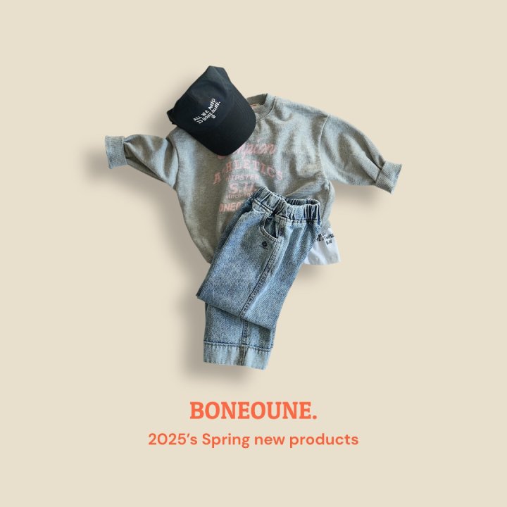 Boneoune - Korean Children Fashion - #designkidswear - Stone Denim Pants - 10
