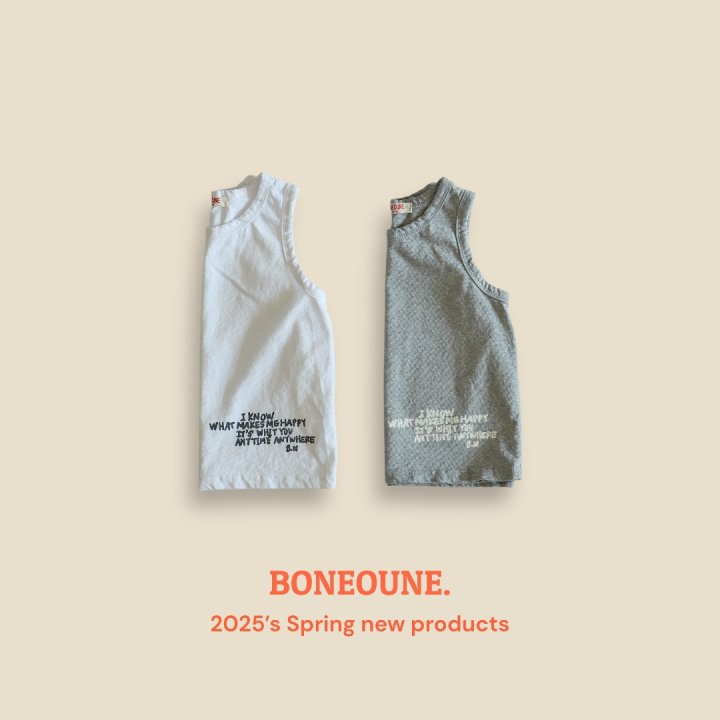 Boneoune - Korean Children Fashion - #designkidswear - Anytime Non-Sleeve - 7
