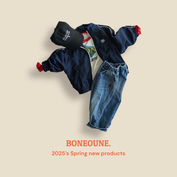 Boneoune - Korean Children Fashion - #designkidswear - Athletic Raglan Tee - 6