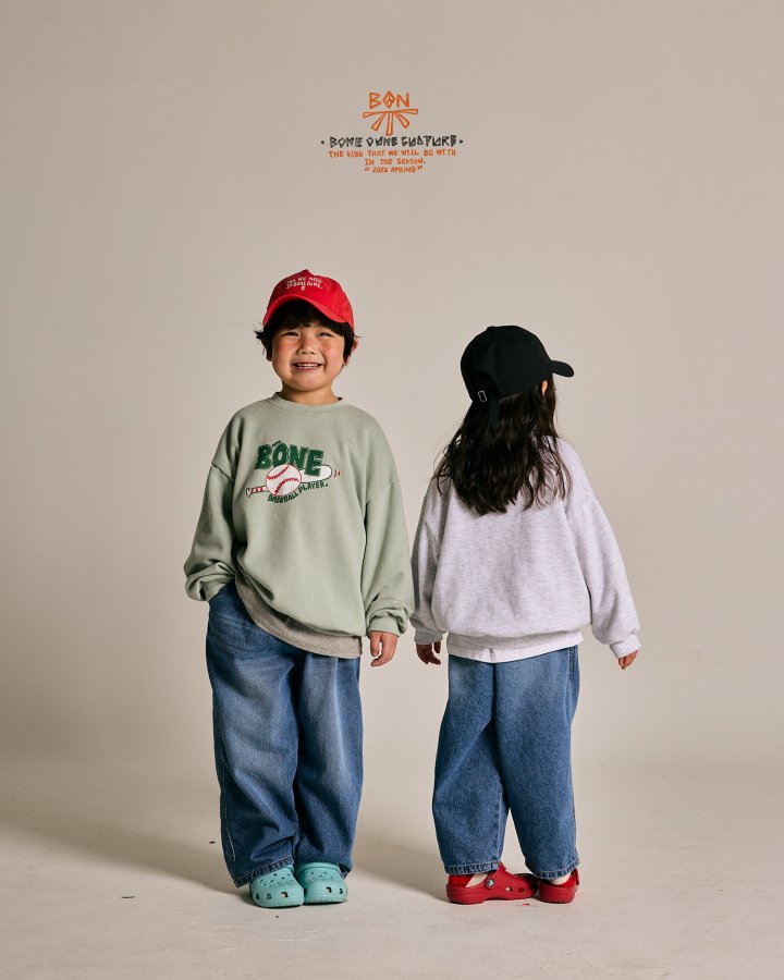 Boneoune - Korean Children Fashion - #designkidswear - Spring Easy Denim Pants - 5