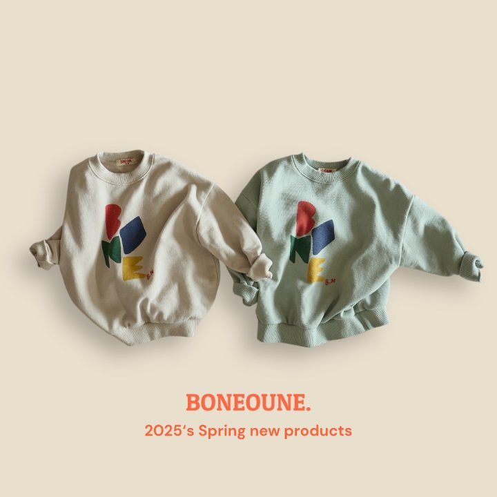 Boneoune - Korean Children Fashion - #designkidswear - Shape Sweatshirts