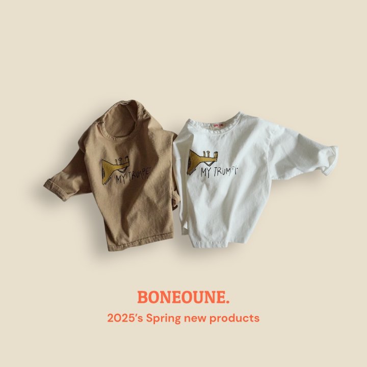 Boneoune - Korean Children Fashion - #discoveringself - Trumpet Single Tee - 8