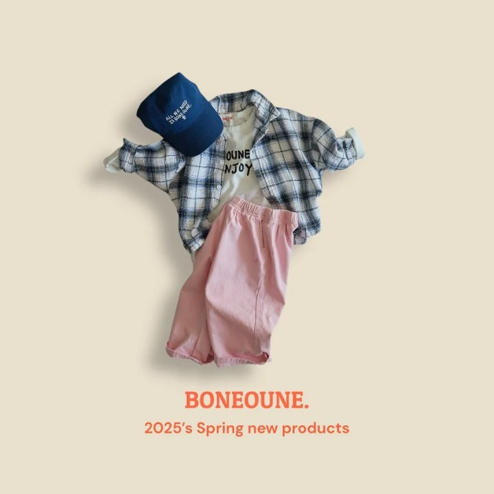 Boneoune - Korean Children Fashion - #discoveringself - Mark Check Shirt - 6