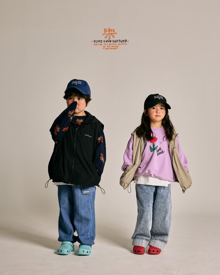 Boneoune - Korean Children Fashion - #designkidswear - Paper Flower Sweatshirts - 4