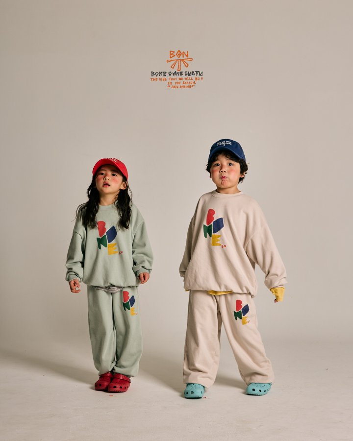 Boneoune - Korean Children Fashion - #discoveringself - Shape Jogger Pants - 11