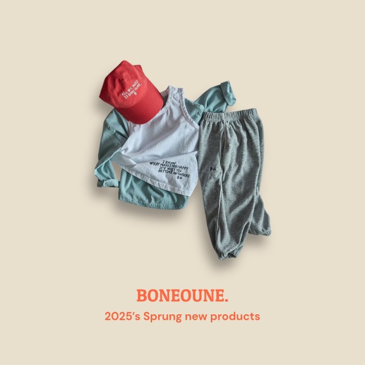 Boneoune - Korean Children Fashion - #discoveringself - Anytime Non-Sleeve - 8