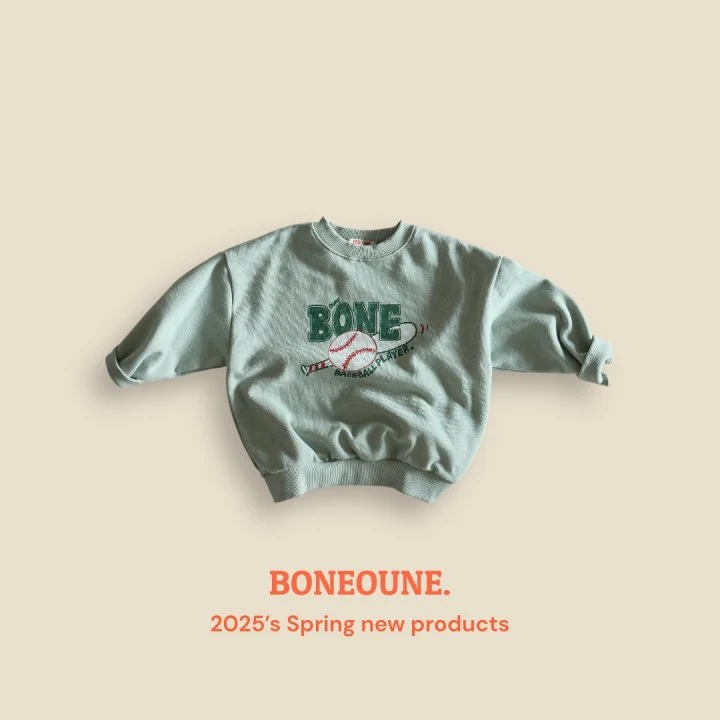 Boneoune - Korean Children Fashion - #designkidswear - Baseball Sweatshirts - 4