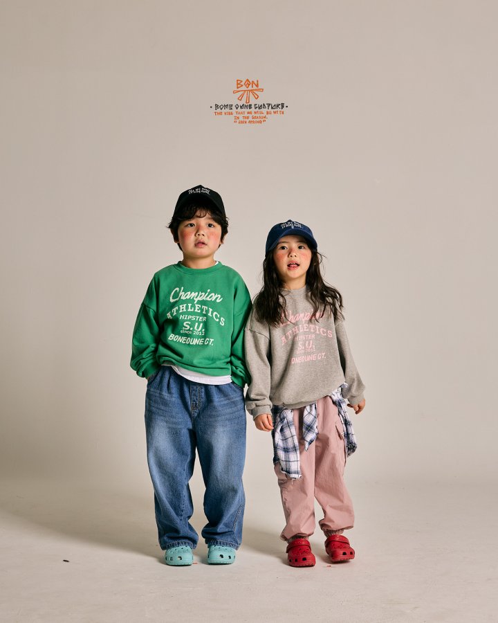 Boneoune - Korean Children Fashion - #discoveringself - Champion Sweatshirts - 11