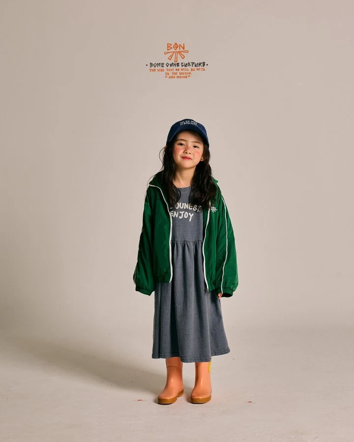 Boneoune - Korean Children Fashion - #discoveringself - Pigment One-piece - 9