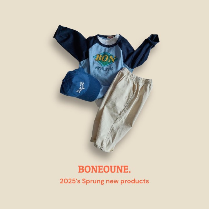 Boneoune - Korean Children Fashion - #discoveringself - Athletic Raglan Tee - 7