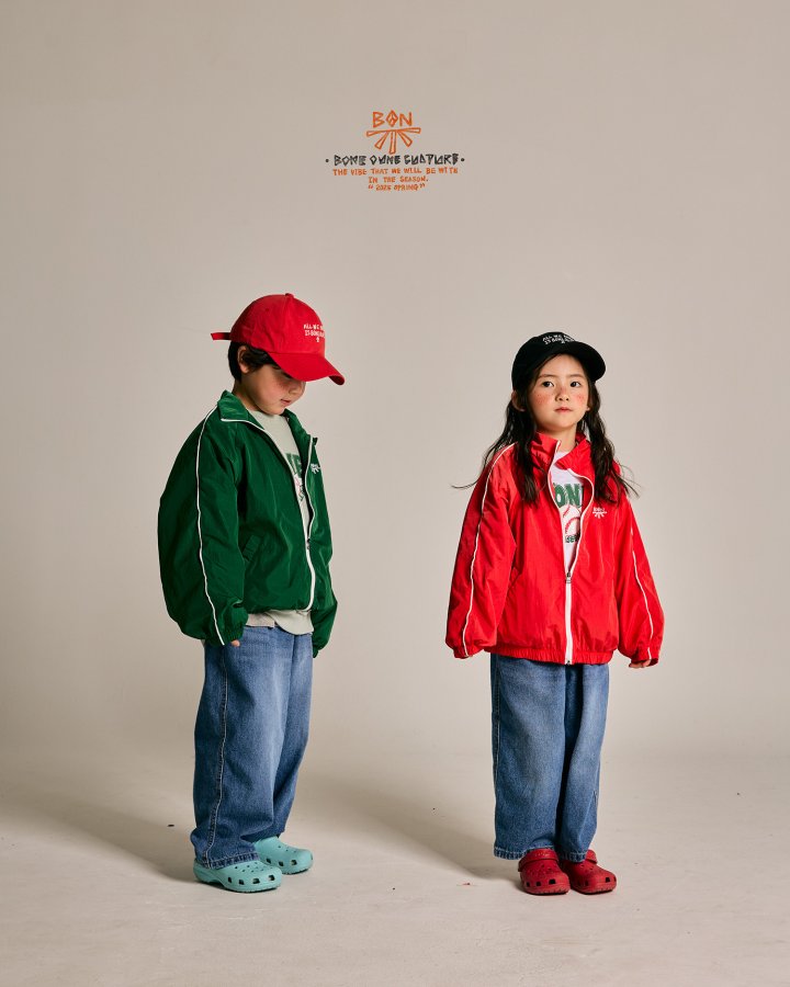 Boneoune - Korean Children Fashion - #discoveringself - Spring Easy Denim Pants - 6