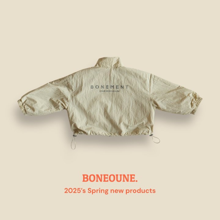 Boneoune - Korean Children Fashion - #discoveringself - Bonement Crop Jacket - 5