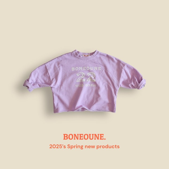 Boneoune - Korean Children Fashion - #discoveringself - Two-Two Pigment Crop Sweatshirts - 3