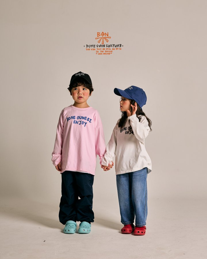 Boneoune - Korean Children Fashion - #fashionkids - Enjoy Single Tee - 8