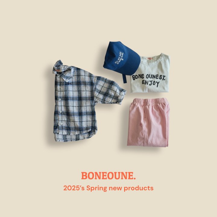 Boneoune - Korean Children Fashion - #fashionkids - Mark Check Shirt - 7