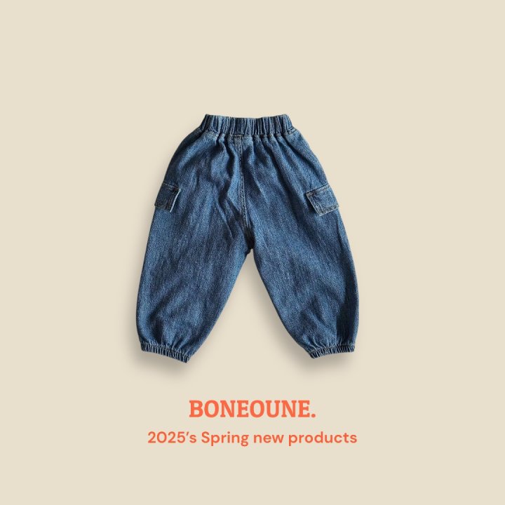 Boneoune - Korean Children Fashion - #fashionkids - Soft Cargo Jogger Pants - 3