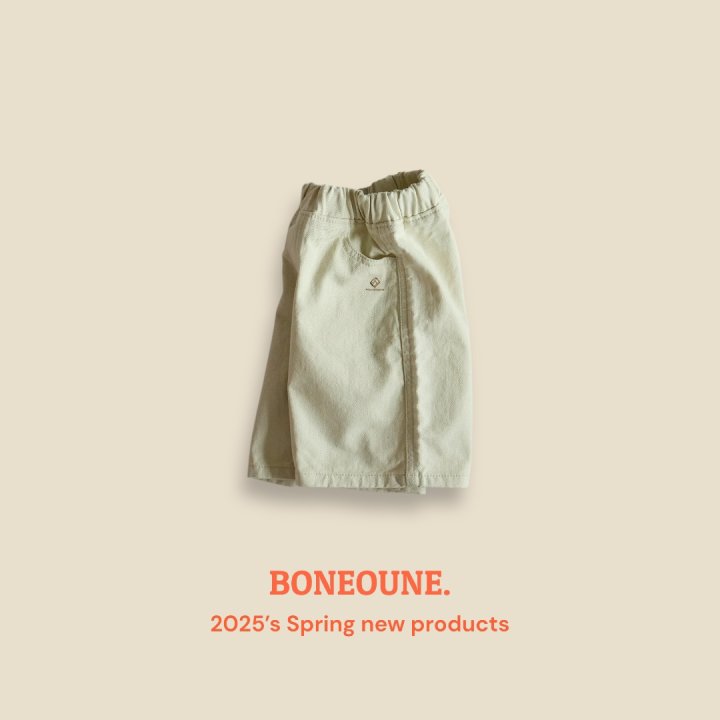 Boneoune - Korean Children Fashion - #kidsshorts - Cotton Bio Bermuda Pants - 3