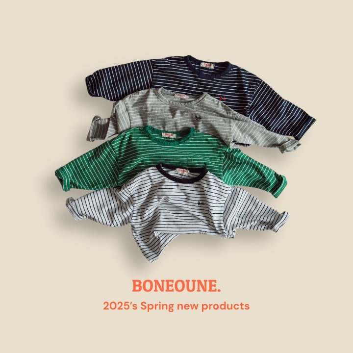 Boneoune - Korean Children Fashion - #kidsshorts - Piano Tee - 8