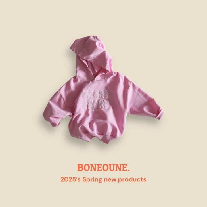 Boneoune - Korean Children Fashion - #kidsshorts - Under Pigment Hoodie - 10