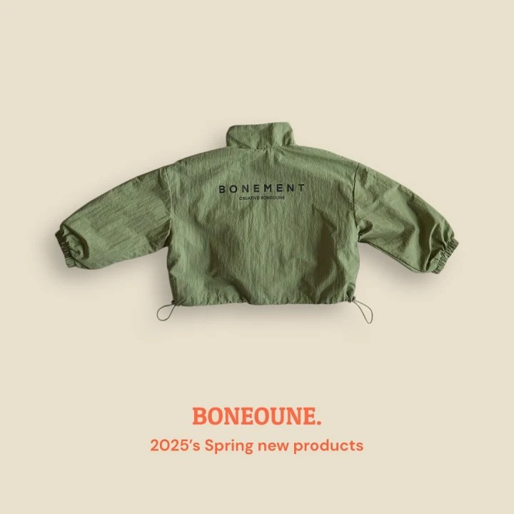 Boneoune - Korean Children Fashion - #kidsshorts - Bonement Crop Jacket - 7