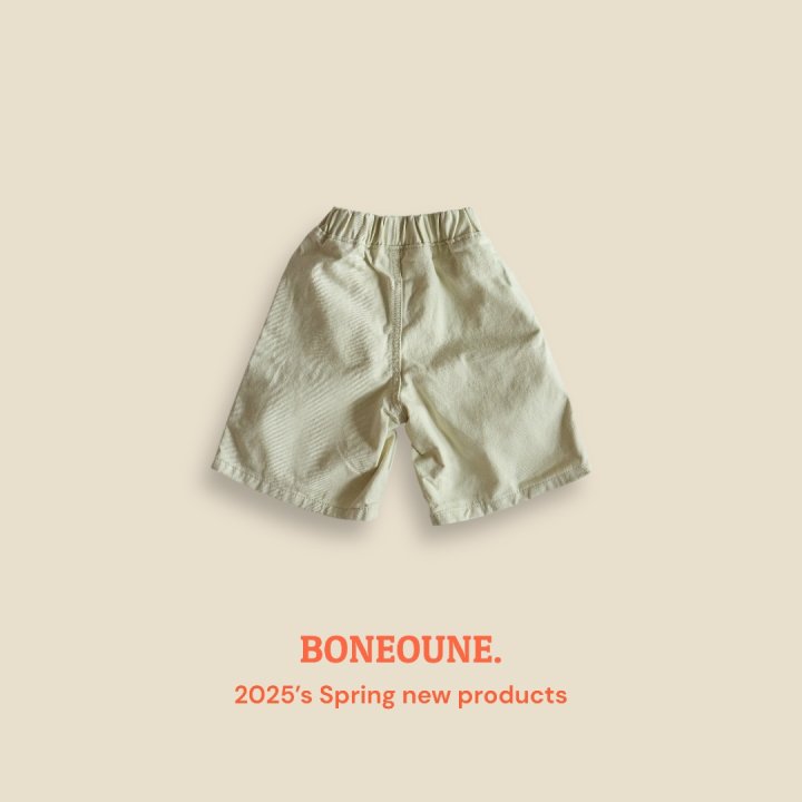 Boneoune - Korean Children Fashion - #kidsshorts - Cotton Bio Bermuda Pants - 4