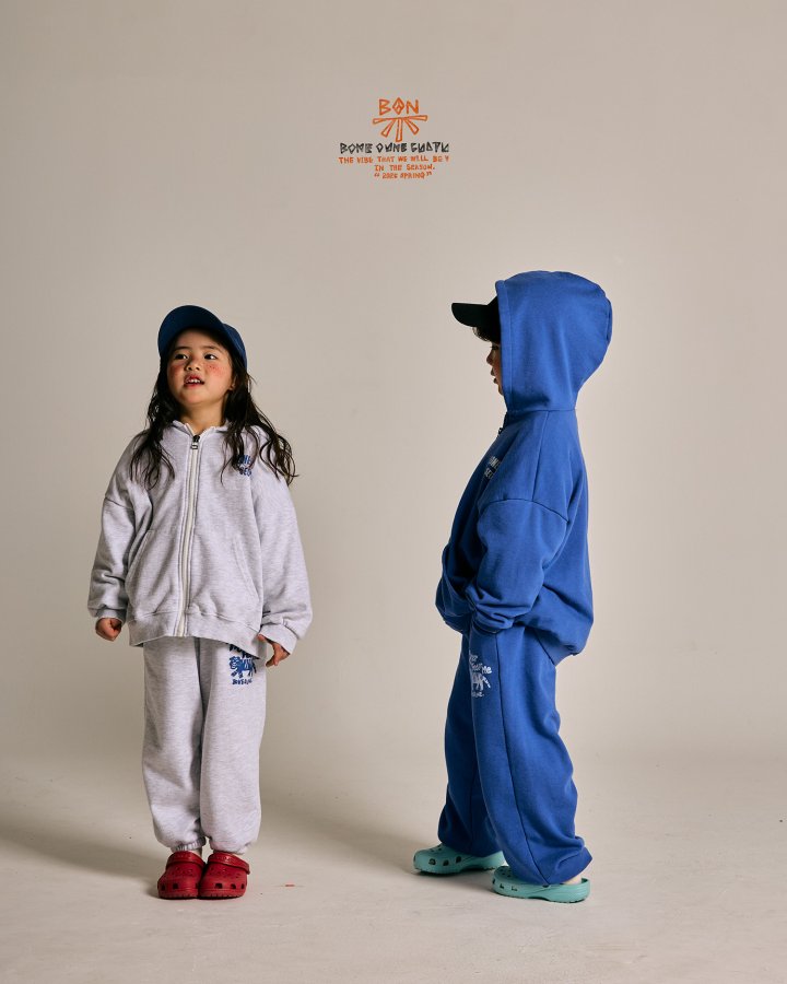 Boneoune - Korean Children Fashion - #kidsstore - Bone Seoul Hooded Zip-up Jacket - 12