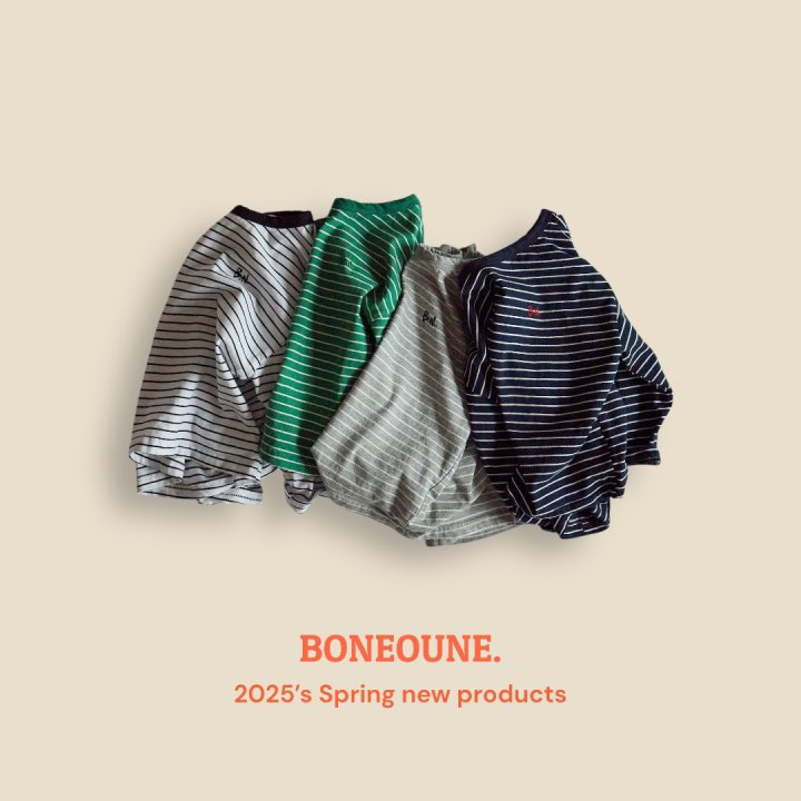 Boneoune - Korean Children Fashion - #kidsstore - Piano Tee - 9