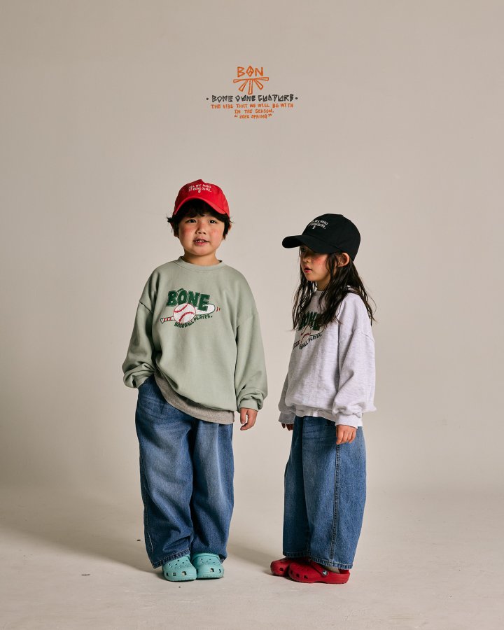 Boneoune - Korean Children Fashion - #kidsstore - Baseball Sweatshirts - 7