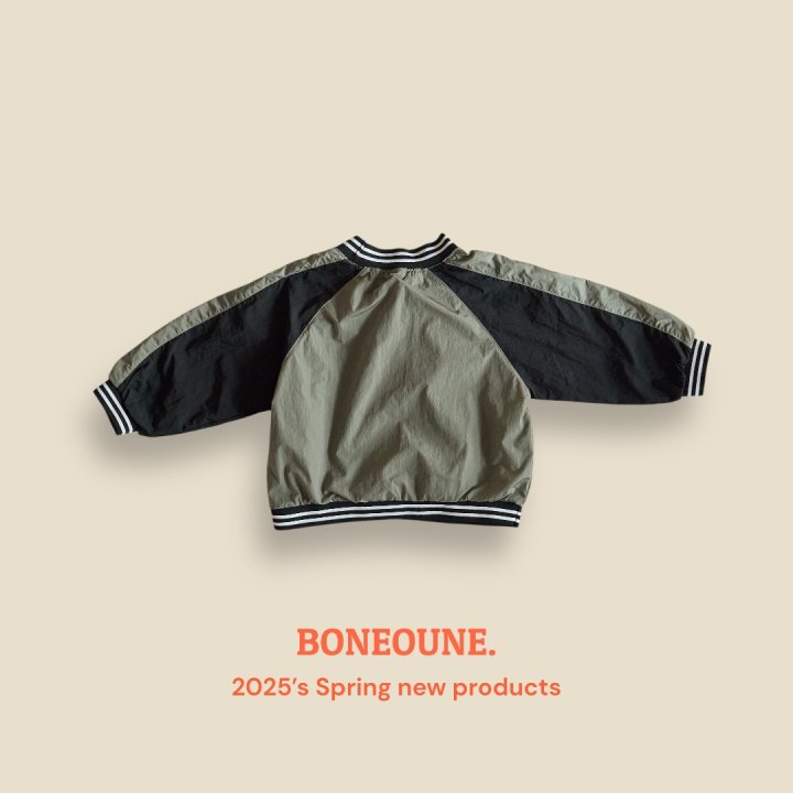 Boneoune - Korean Children Fashion - #kidsshorts - Bander Nylon Sweatshirts - 4