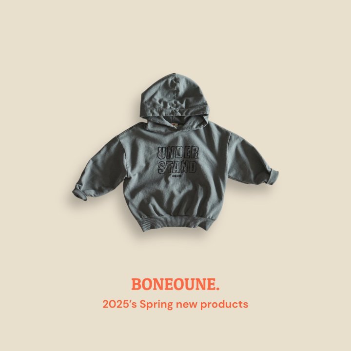 Boneoune - Korean Children Fashion - #kidsstore - Under Pigment Hoodie - 11