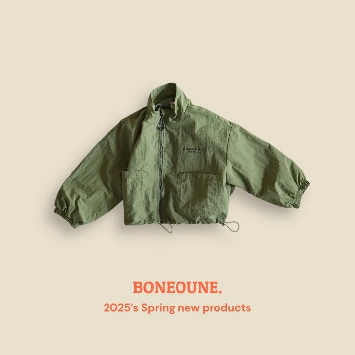Boneoune - Korean Children Fashion - #kidsstore - Bonement Crop Jacket - 8