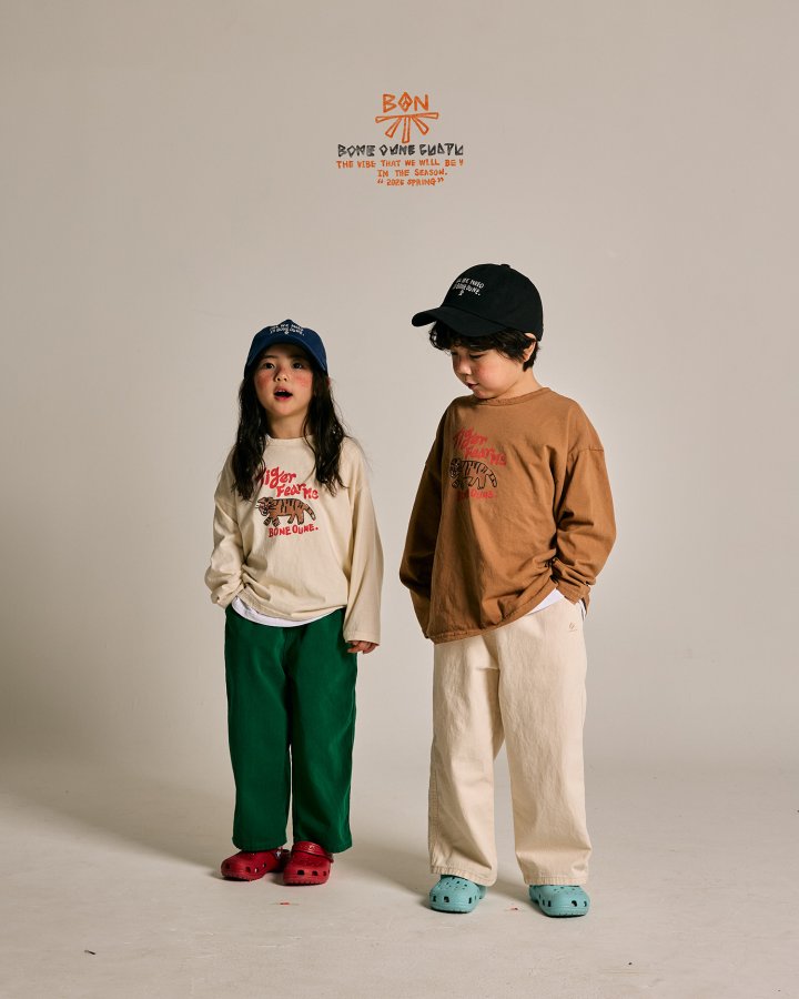 Boneoune - Korean Children Fashion - #kidzfashiontrend - Tiger Single Tee - 10