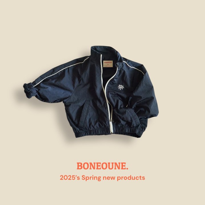Boneoune - Korean Children Fashion - #kidzfashiontrend - Hipper Raglan Jacket - 8