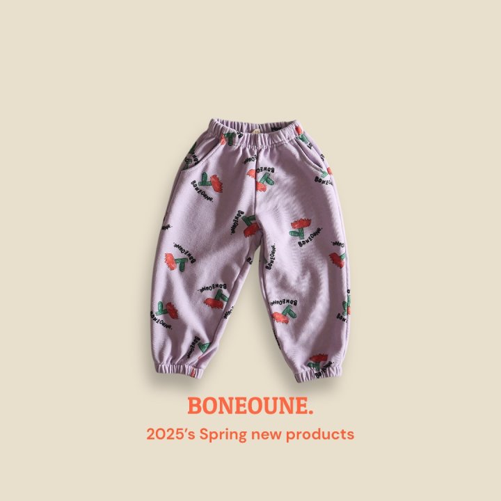 Boneoune - Korean Children Fashion - #kidzfashiontrend - Sketch Flower Sweatshirts - 7