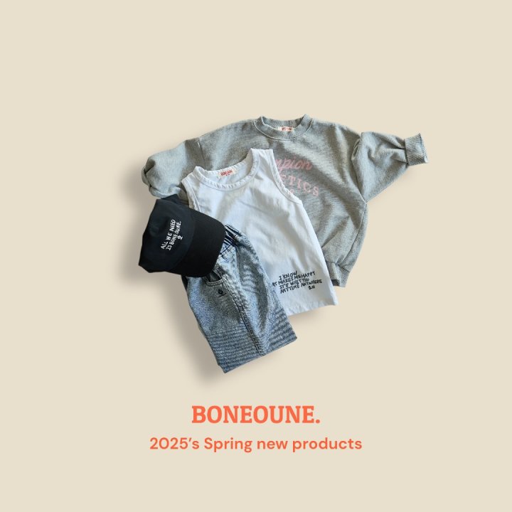 Boneoune - Korean Children Fashion - #kidzfashiontrend - Anytime Non-Sleeve - 12