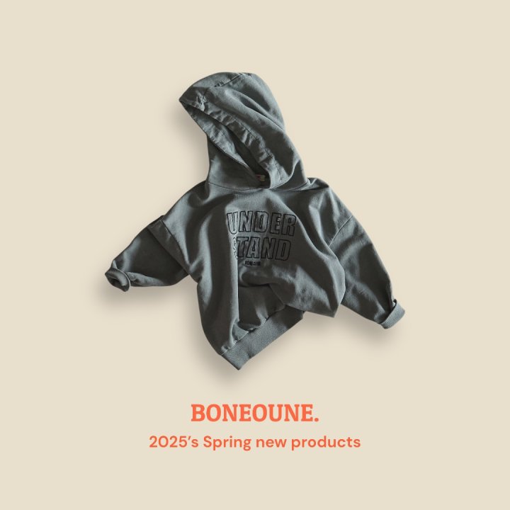 Boneoune - Korean Children Fashion - #kidzfashiontrend - Under Pigment Hoodie - 12