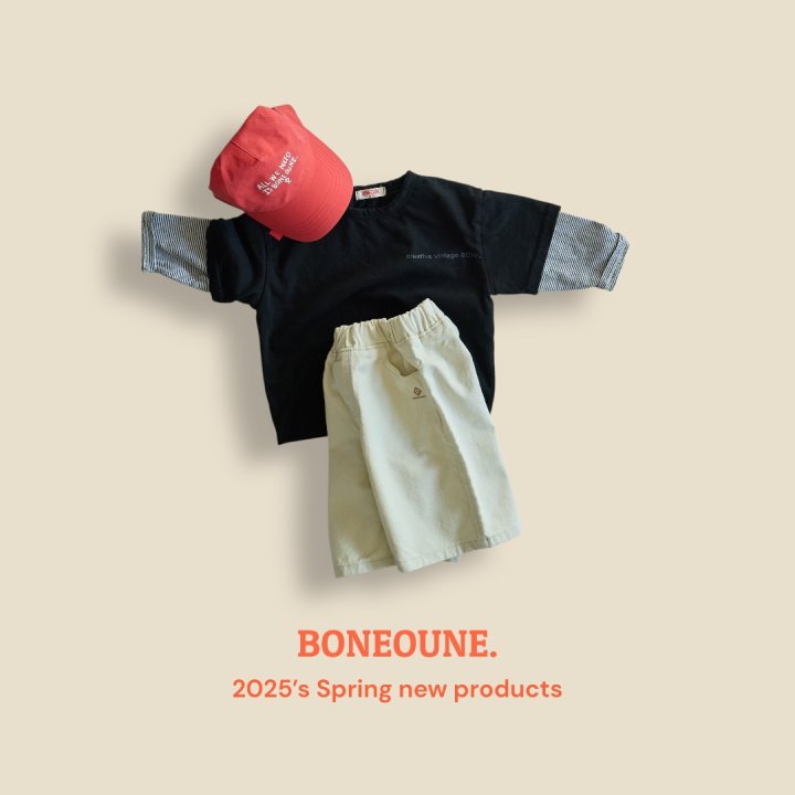 Boneoune - Korean Children Fashion - #kidzfashiontrend - Layered Tee - 8