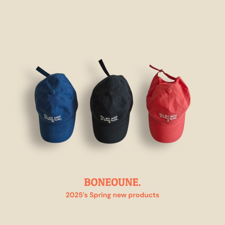 Boneoune - Korean Children Fashion - #kidzfashiontrend - All Bone Cap - 3