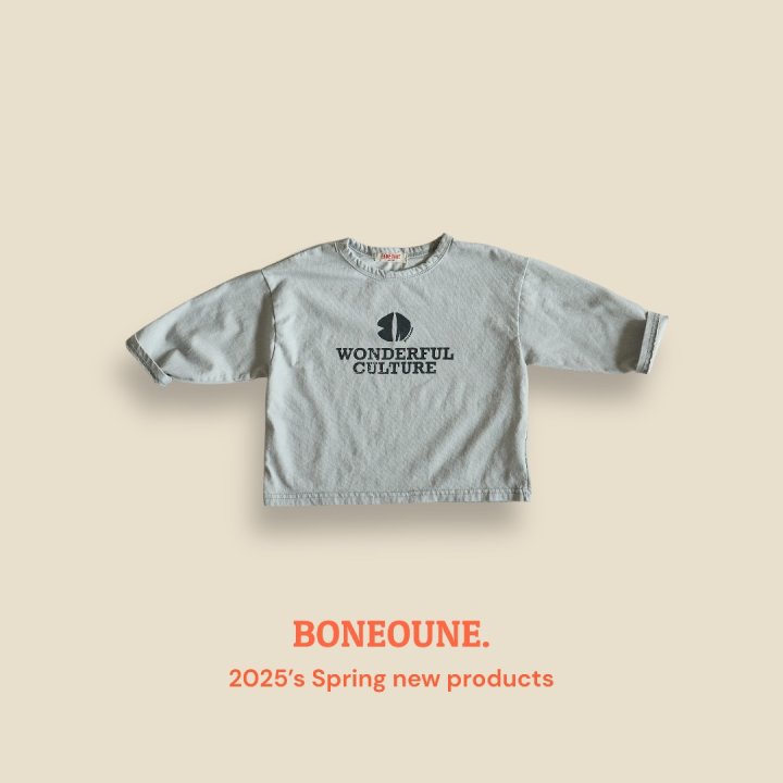 Boneoune - Korean Children Fashion - #littlefashionista - Wonderful Pigment Tee - 3